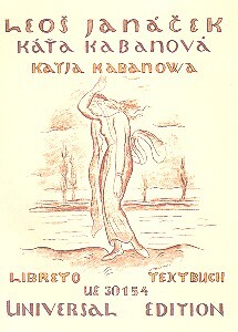 Cover: 9790008023927 | Katja Kabanová Oper in drei Akten Libretto (dt/tschech) | Leos Janacek