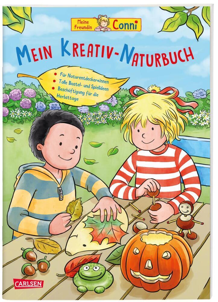 Cover: 9783551187390 | Conni Gelbe Reihe (Beschäftigungsbuch): Mein Kreativ-Naturbuch | Buch