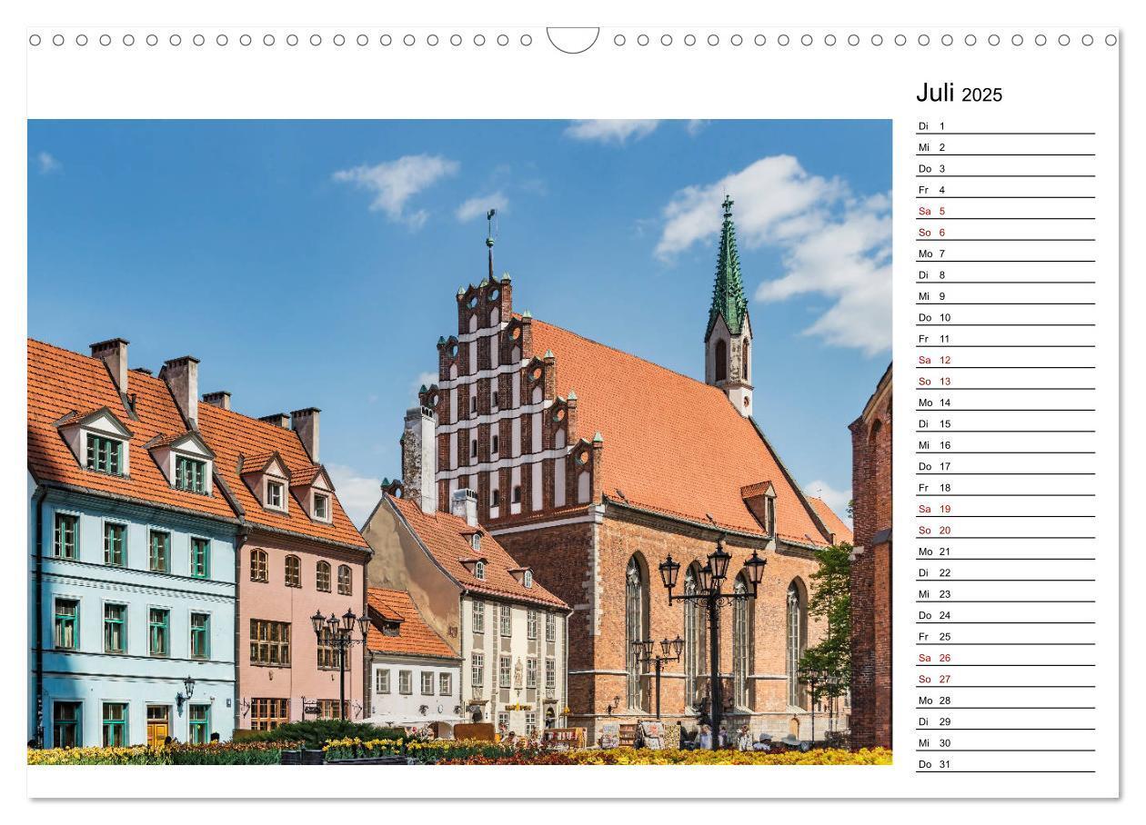 Bild: 9783435427413 | Ein Wochenende in Riga (Wandkalender 2025 DIN A3 quer), CALVENDO...