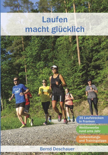 Cover: 9783898892315 | Laufen macht glücklich | Laufstrecken und Wettbewerbe in Franken