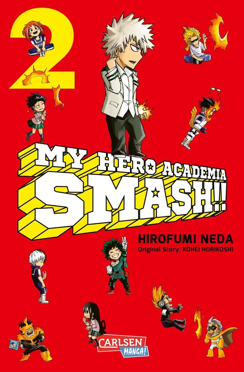 Cover: 9783551755971 | My Hero Academia Smash 2 | Kohei Horikoshi (u. a.) | Taschenbuch