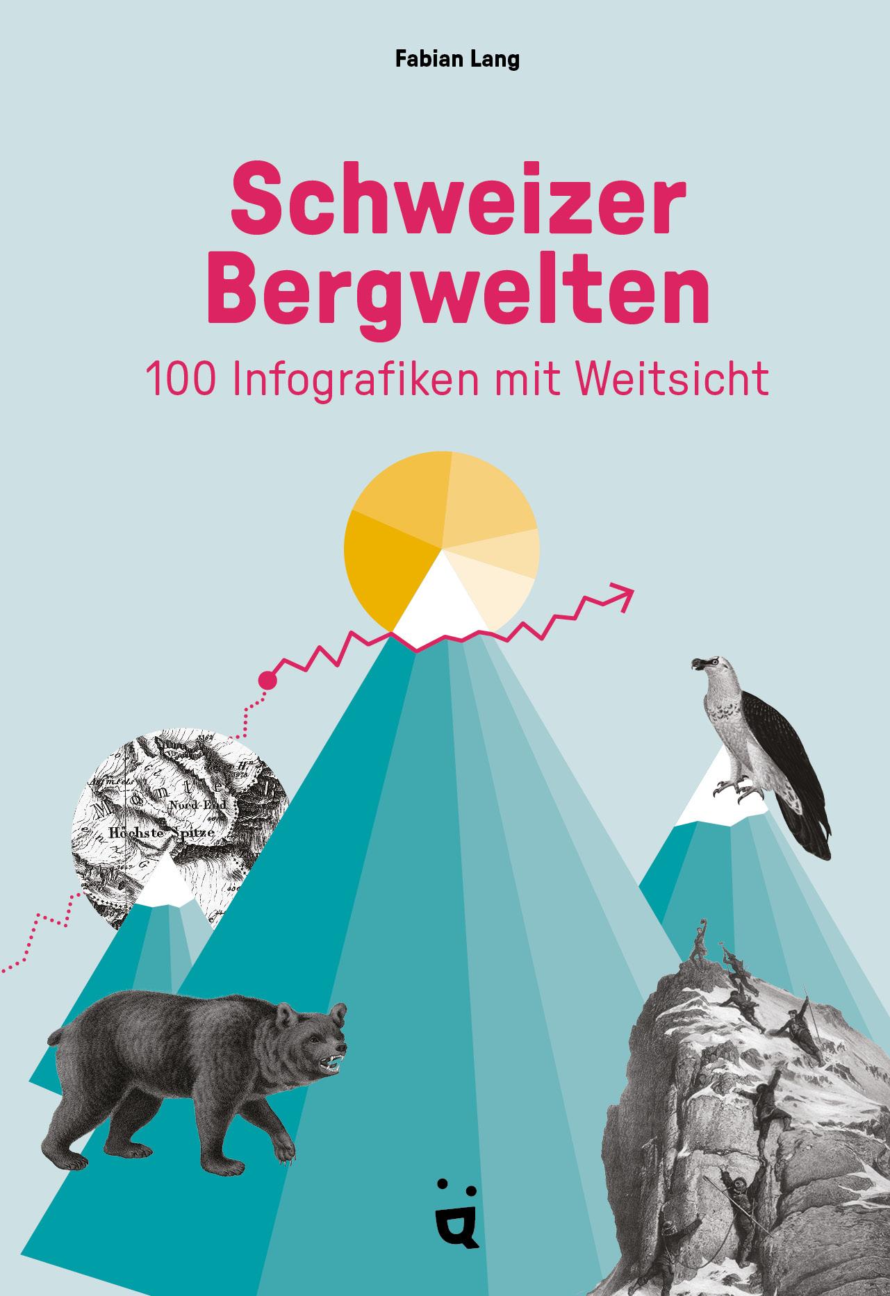 Cover: 9783039640751 | Schweizer Bergwelten | 100 Infografiken mit Weitsicht | Fabian Lang