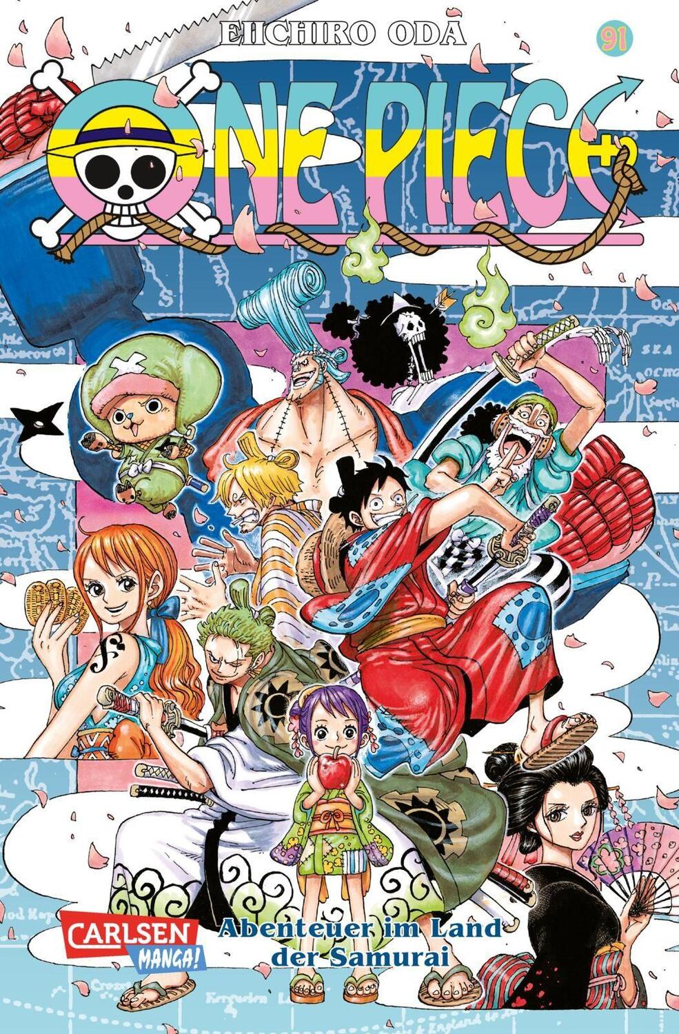 Cover: 9783551728654 | One Piece 91 | Piraten, Abenteuer und der größte Schatz der Welt!