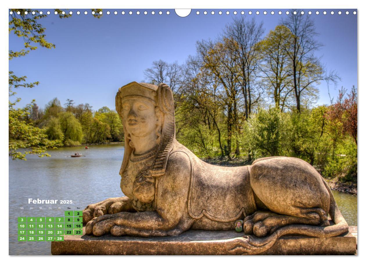 Bild: 9783383971105 | Park Schönbusch Aschaffenburg (Wandkalender 2025 DIN A3 quer),...