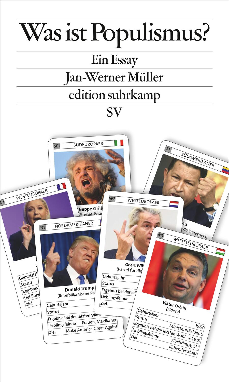 Cover: 9783518075227 | Was ist Populismus? | Ein Essay | Jan-Werner Müller | Taschenbuch