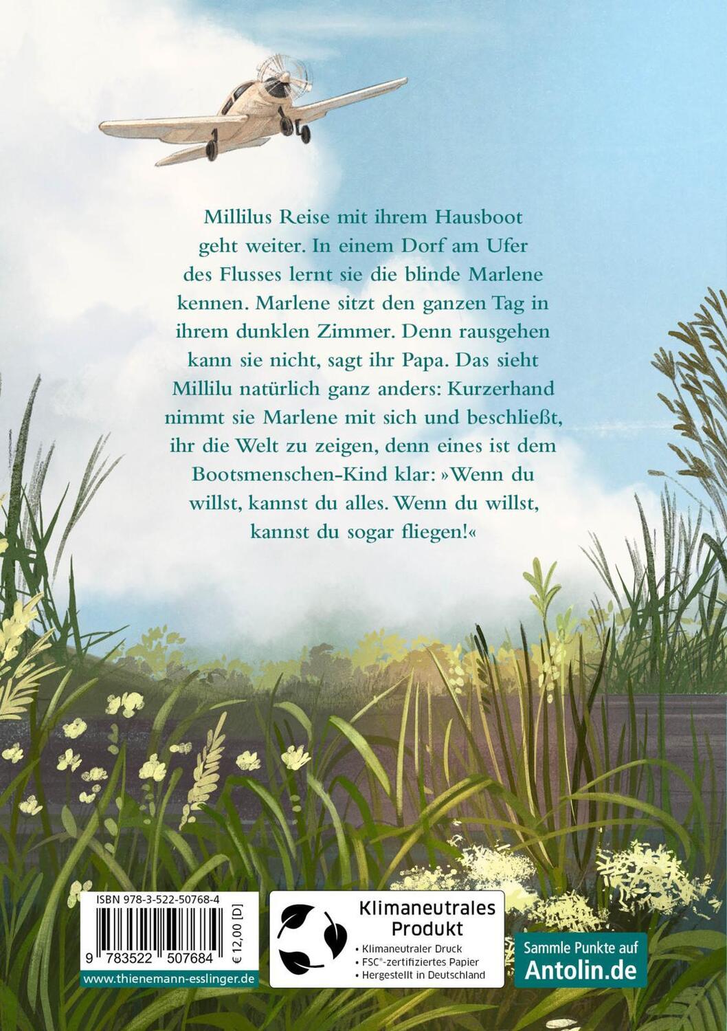 Rückseite: 9783522507684 | Flusskind 2: Millilu und der Duft der Farben | Sabine Bohlmann | Buch