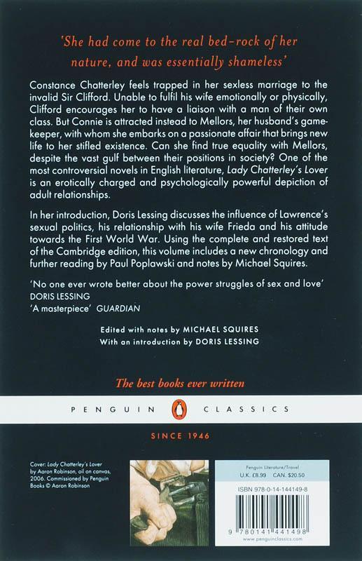Rückseite: 9780141441498 | Lady Chatterley's Lover | D. H. Lawrence | Taschenbuch | Englisch