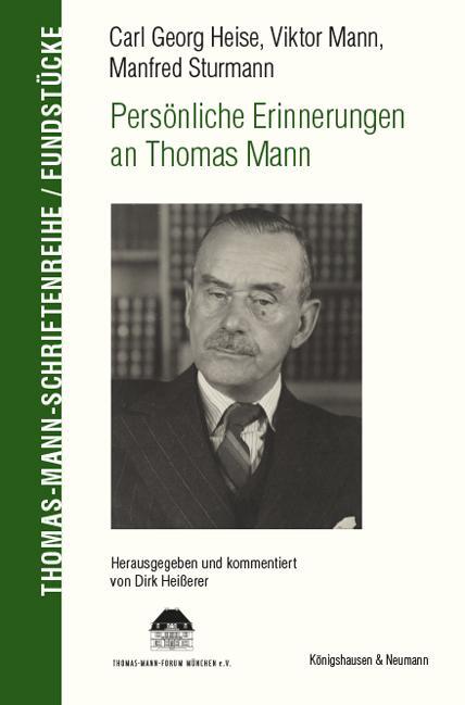 Cover: 9783826074424 | Carl Georg Heise, Viktor Mann, Manfred Sturmann. Persönliche...