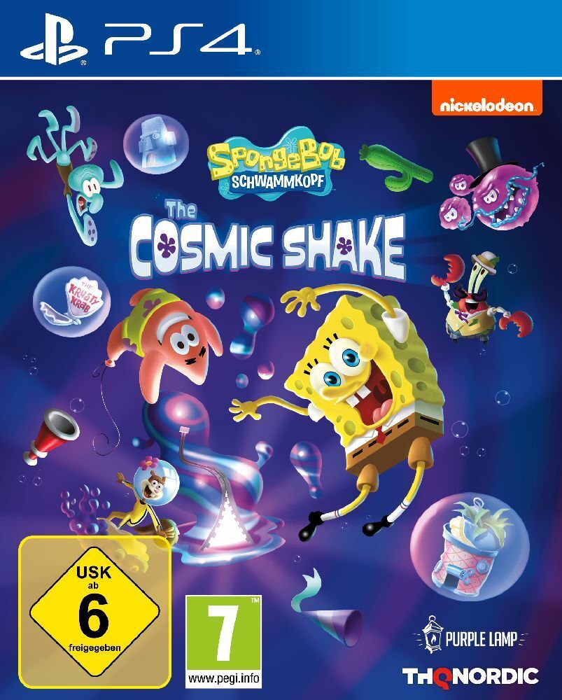 Cover: 9120080077639 | SpongeBob, The Cosmic Shake, 1 PS4-Blu-ray Disc | Blu-ray Disc | 2023