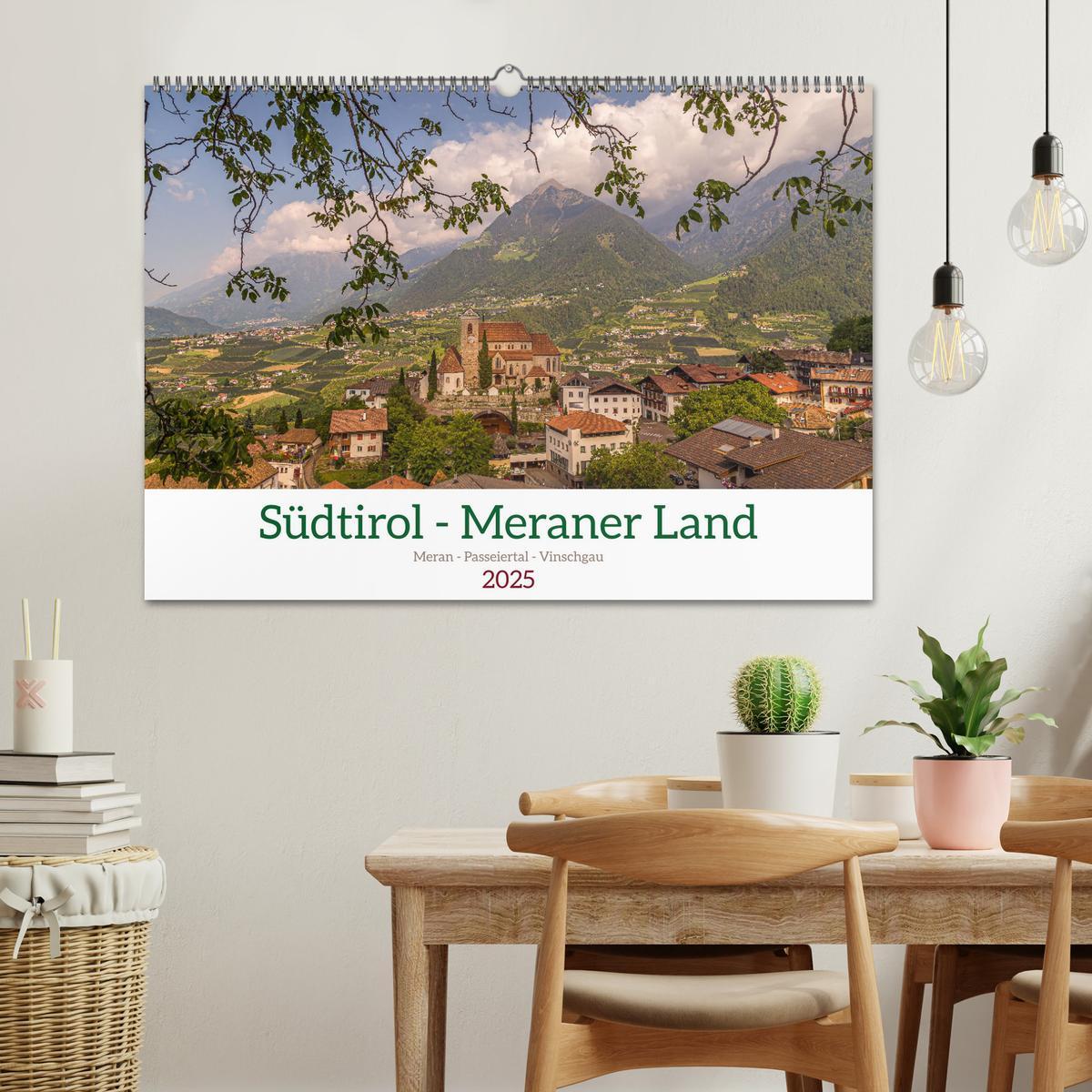 Bild: 9783383868429 | Südtirol - Meraner Land (Wandkalender 2025 DIN A2 quer), CALVENDO...