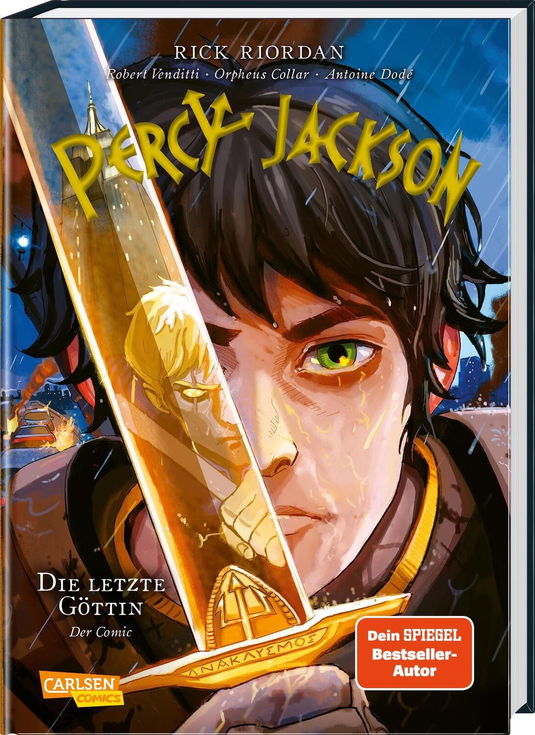 Cover: 9783551775658 | Percy Jackson (Comic) 5: Die letzte Göttin | Rick Riordan (u. a.)