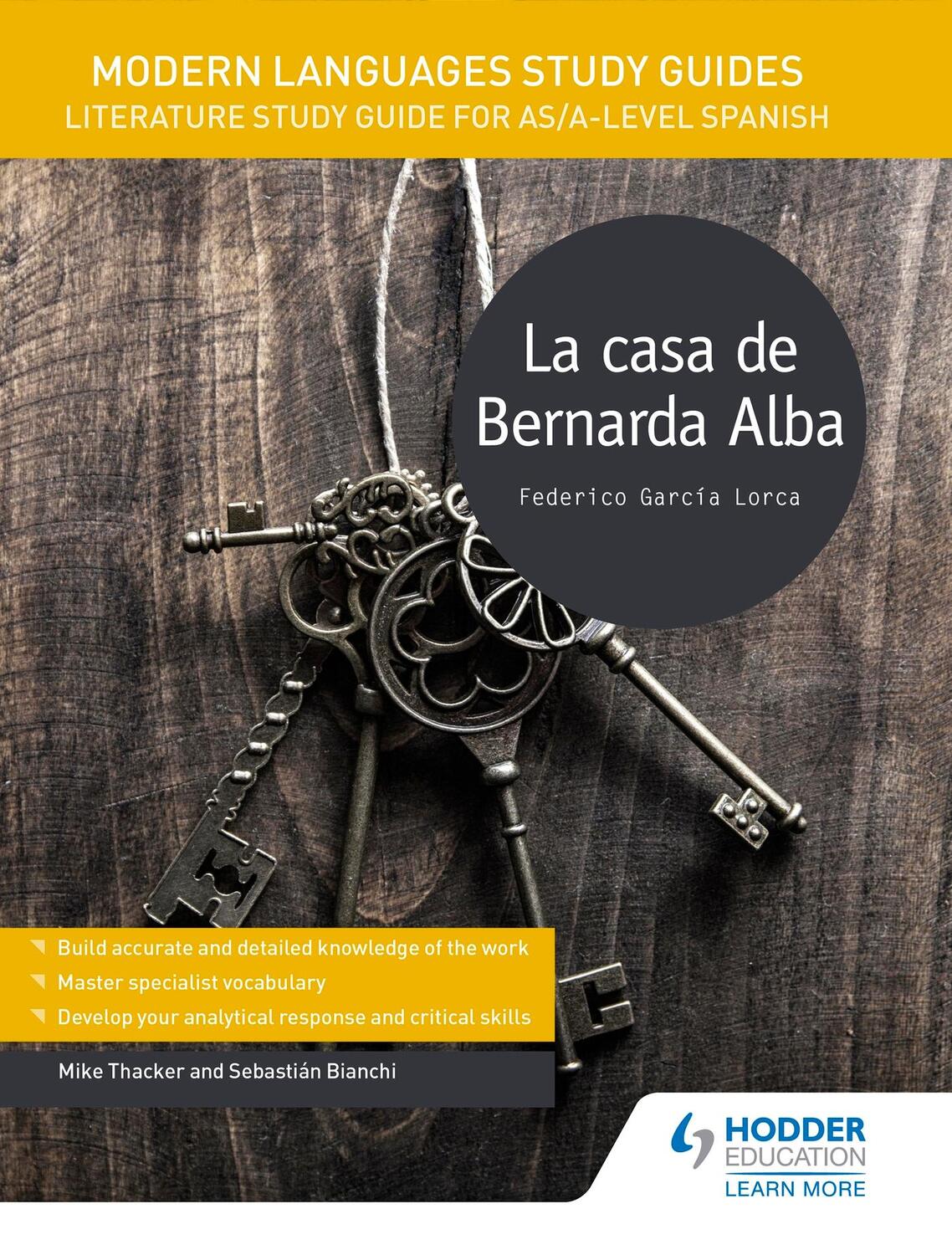 Cover: 9781471891960 | Modern Languages Study Guides: La casa de Bernarda Alba | Taschenbuch
