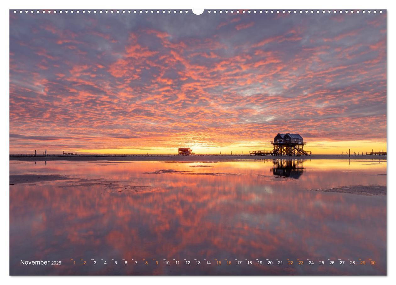 Bild: 9783383868917 | Nordseeurlaub in St. Peter-Ording (Wandkalender 2025 DIN A2 quer),...