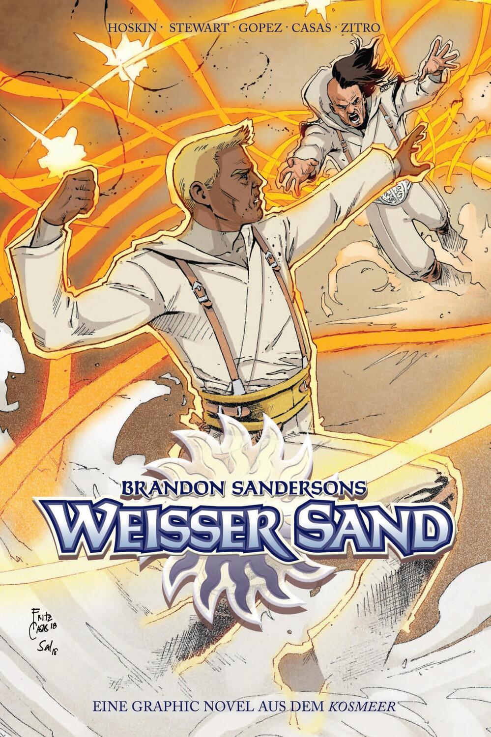 Cover: 9783741633355 | Brandon Sandersons Weißer Sand (Collectors Edition) - Eine Graphic...