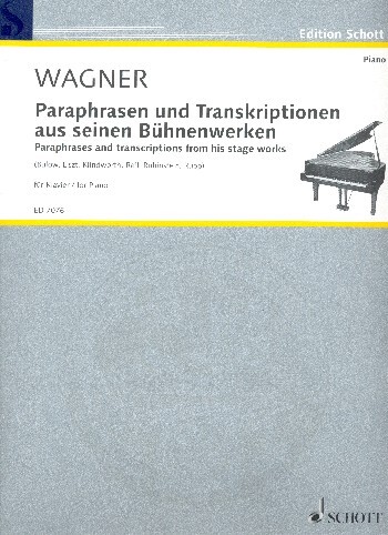 Cover: 9790001074384 | Paraphrases and Transcriptions | Richard Wagner | Buch | 1982