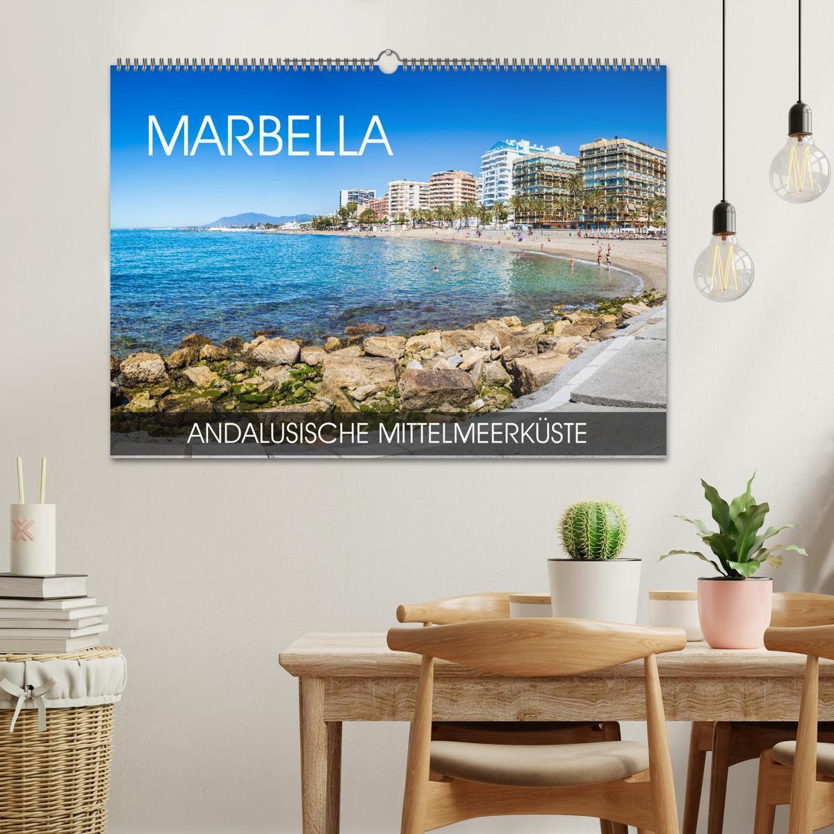 Bild: 9783435224432 | Marbella - andalusische Mittelmeerküste (Wandkalender 2025 DIN A2...