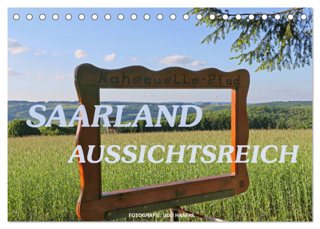 Cover: 9783435303335 | SAARLAND - AUSSICHTSREICH (Tischkalender 2025 DIN A5 quer),...