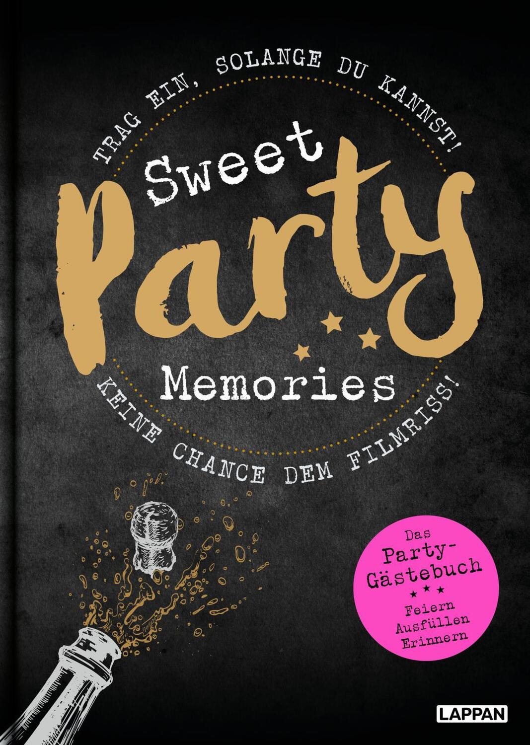 Cover: 9783830363668 | Sweet Memories: Party! Ausfüllbuch für Partygäste | Jana Legal | Buch