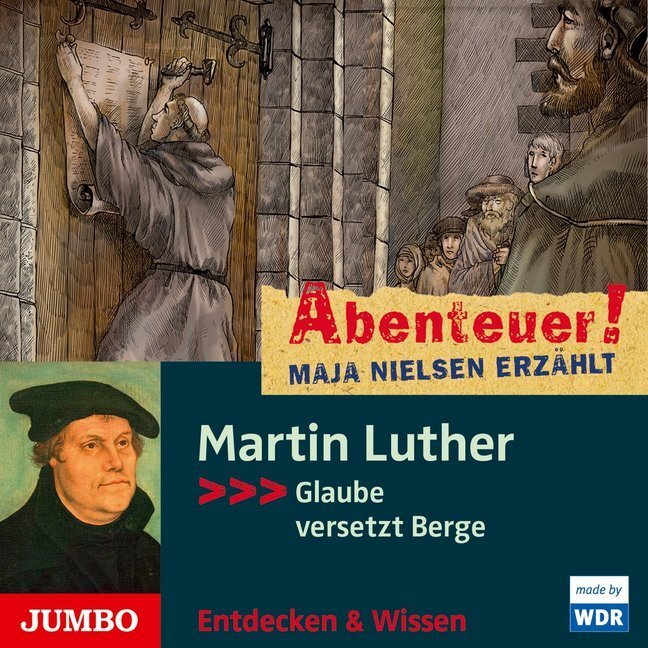 Cover: 9783833736612 | Martin Luther, Audio-CD | Glaube versetzt Berge, Lesung | Maja Nielsen