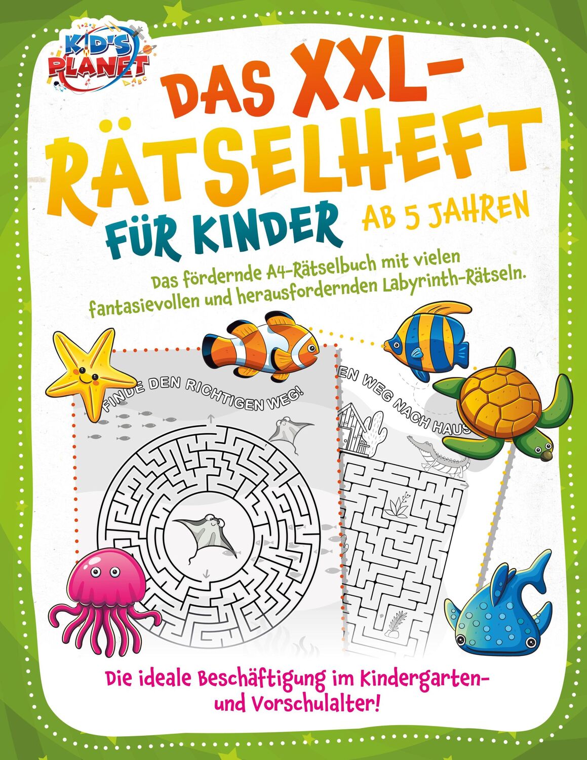 Cover: 9783989351097 | Das XXL-Rätselheft für Kinder ab 5 Jahren: Das fördernde...