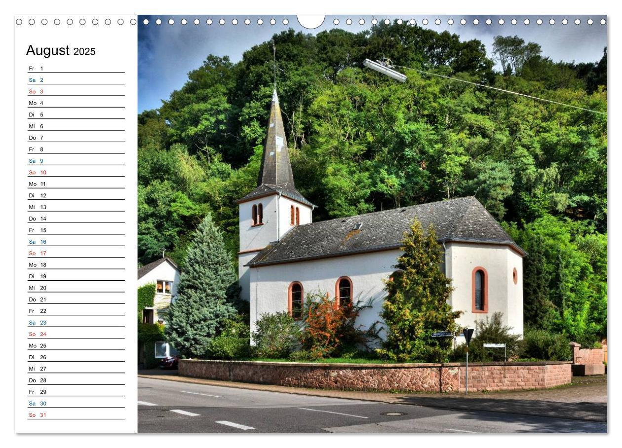 Bild: 9783435551507 | Sa(ar)krale Baukunst - Kapellen im Saarland (Wandkalender 2025 DIN...