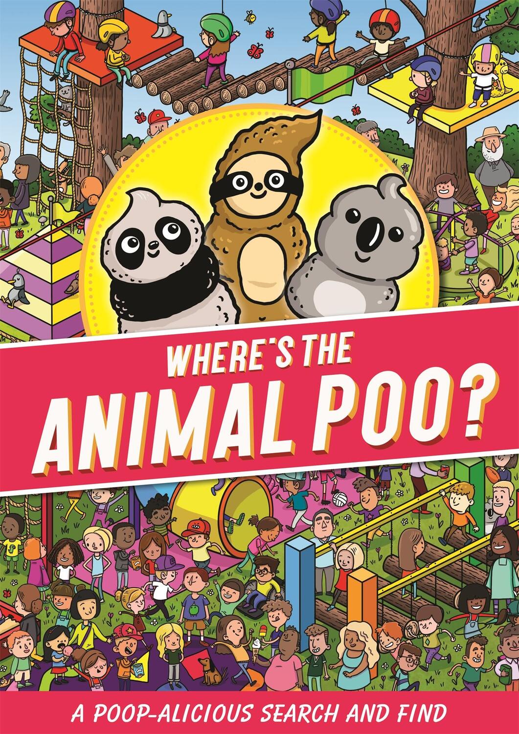 Cover: 9781408363003 | Where's the Animal Poo? A Search and Find | Alex Hunter | Taschenbuch