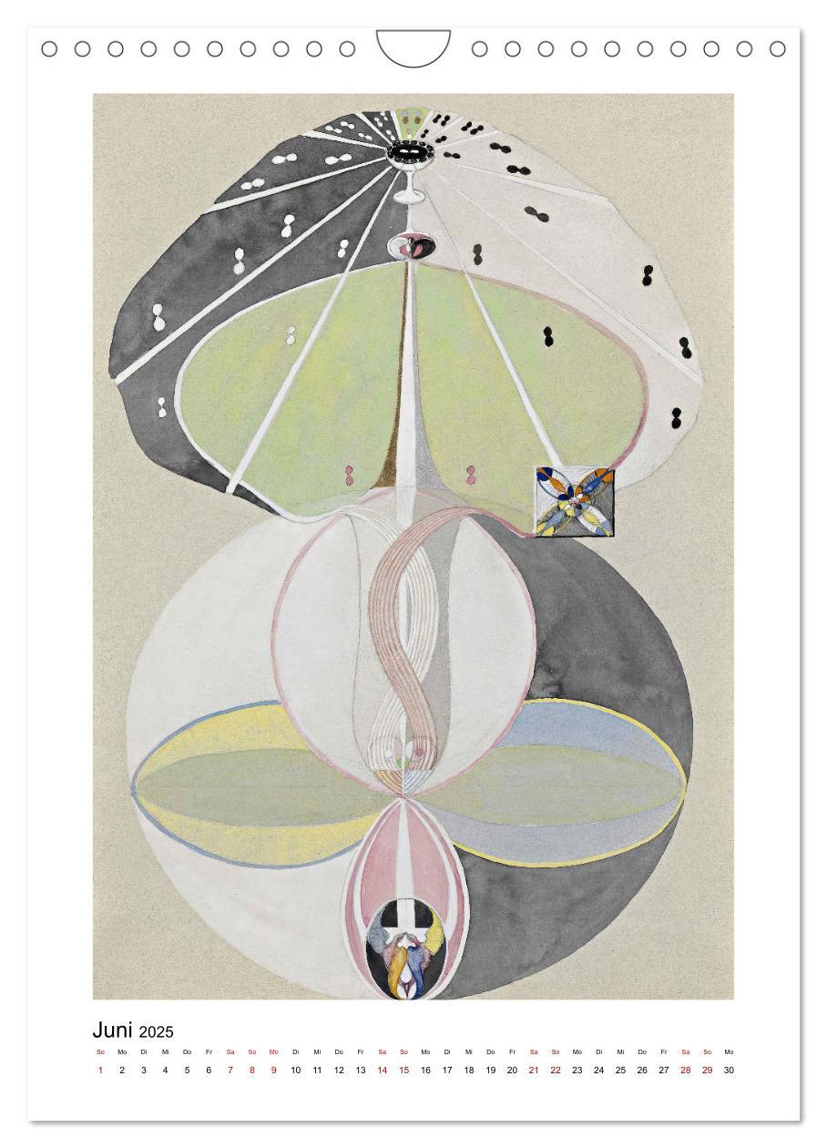 Bild: 9783383959493 | Hilma af Klint - Ein Jahr voller mystischer Kunst (Wandkalender...