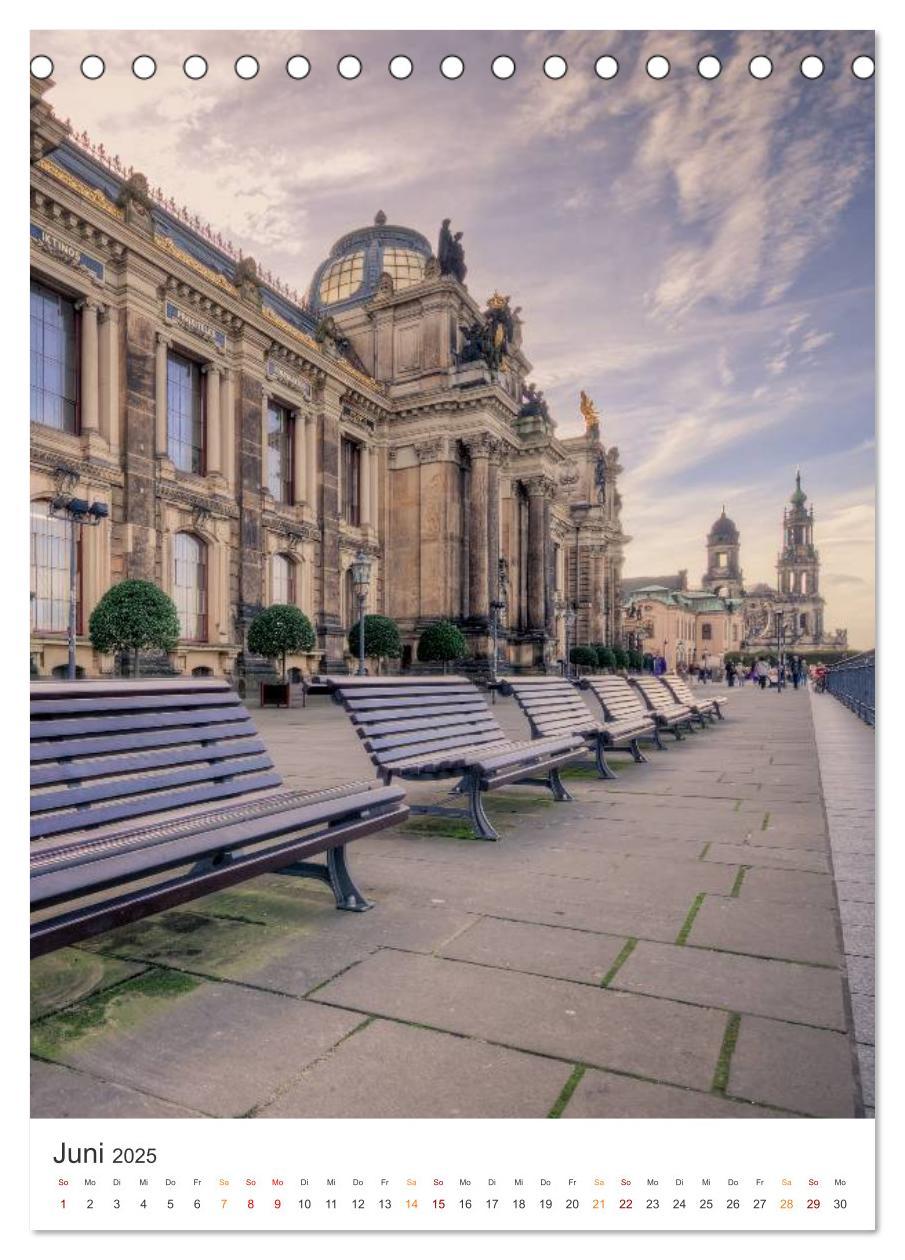 Bild: 9783435880447 | Highlights in Dresden (Tischkalender 2025 DIN A5 hoch), CALVENDO...