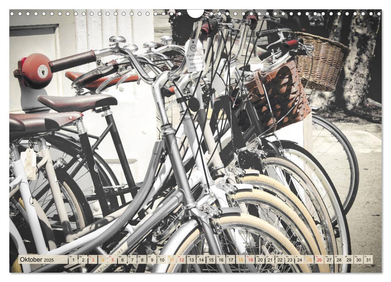 Bild: 9783435155699 | Fahrrad Alltag - Film Noir Style (Wandkalender 2025 DIN A3 quer),...