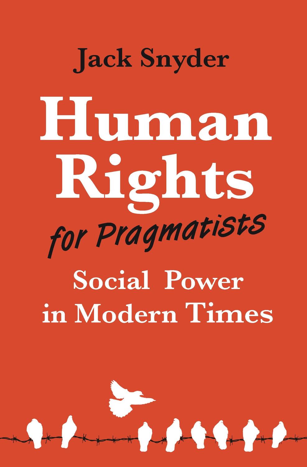 Cover: 9780691231549 | Human Rights for Pragmatists | Social Power in Modern Times | Snyder