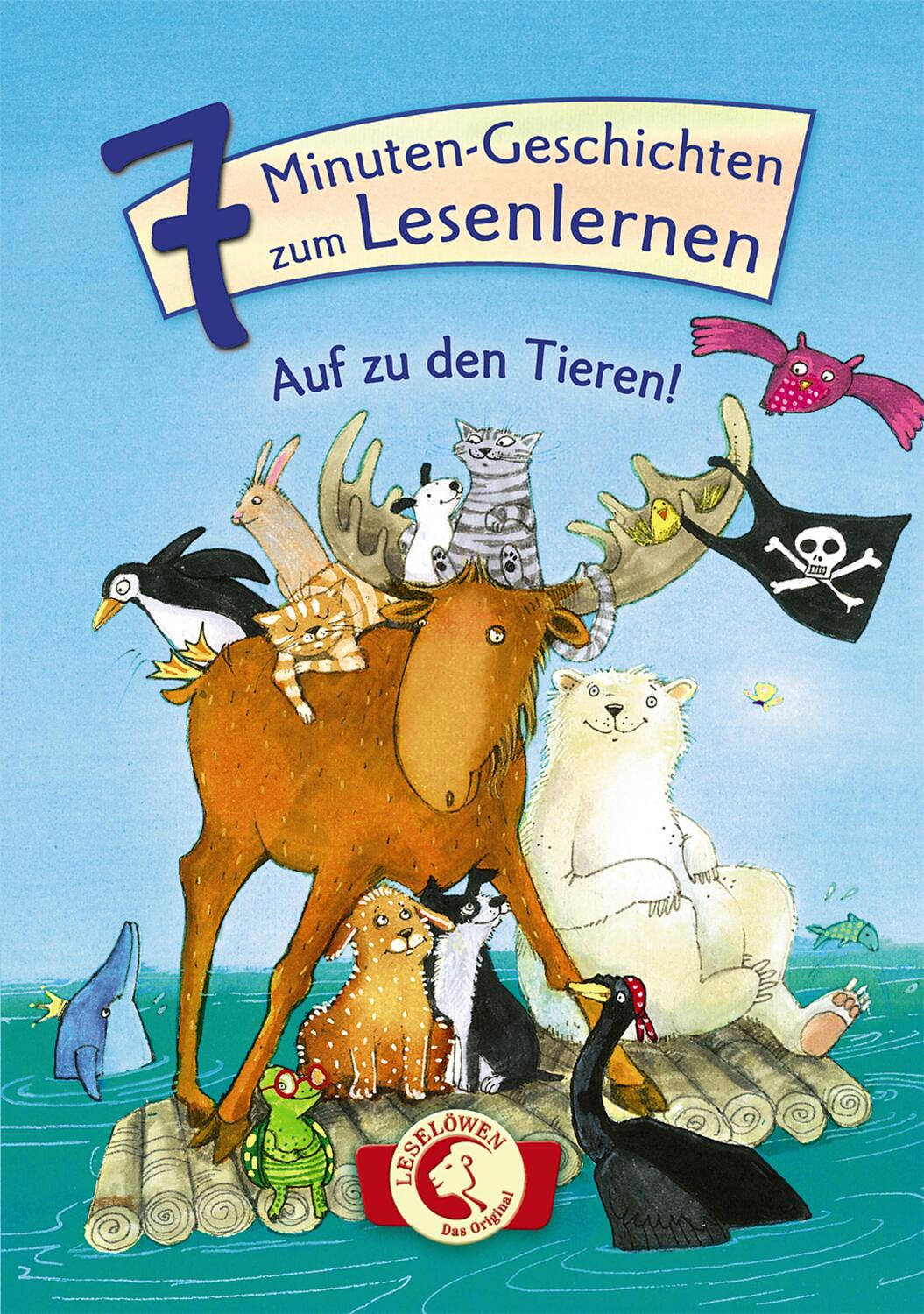 Cover: 9783785585344 | 7-Minuten-Geschichten zum Lesenlernen - Auf zu den Tieren! | Buch