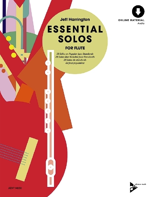 Cover: 9783954810604 | Essential Solos for Flute, m. MP3-CD | Jeff Harrington | Buch | 60 S.