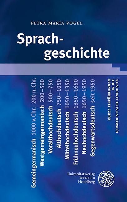 Cover: 9783825361150 | Sprachgeschichte | Petra Maria Vogel | Taschenbuch | Deutsch | 2012
