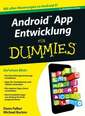Cover: 9783527711499 | Android App Entwicklung für Dummies | Michael Burton | Taschenbuch