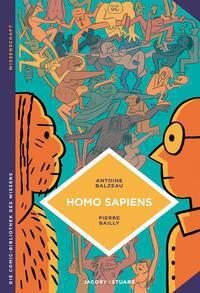 Cover: 9783964280459 | Homo sapiens | Geschichte(n) der Menschheit | Antoine Balzeau (u. a.)