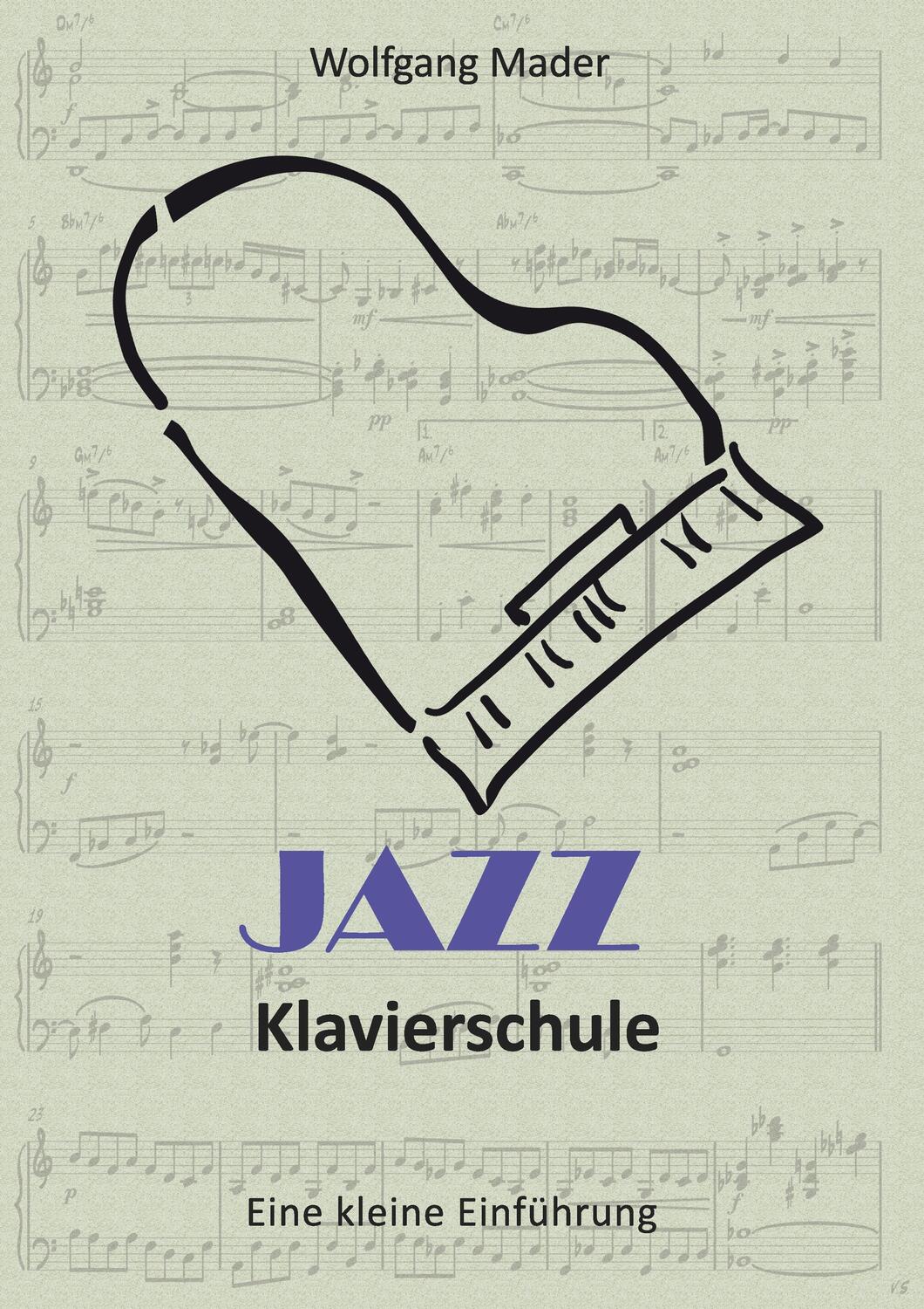 Cover: 9783743149700 | Jazz Klavierschule | Eine kleine Einführung | Wolfgang Mader | Buch
