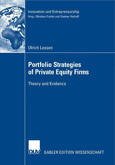 Cover: 9783835005778 | Portfolio Strategies of Private Equity Firms | Theory and Evidence