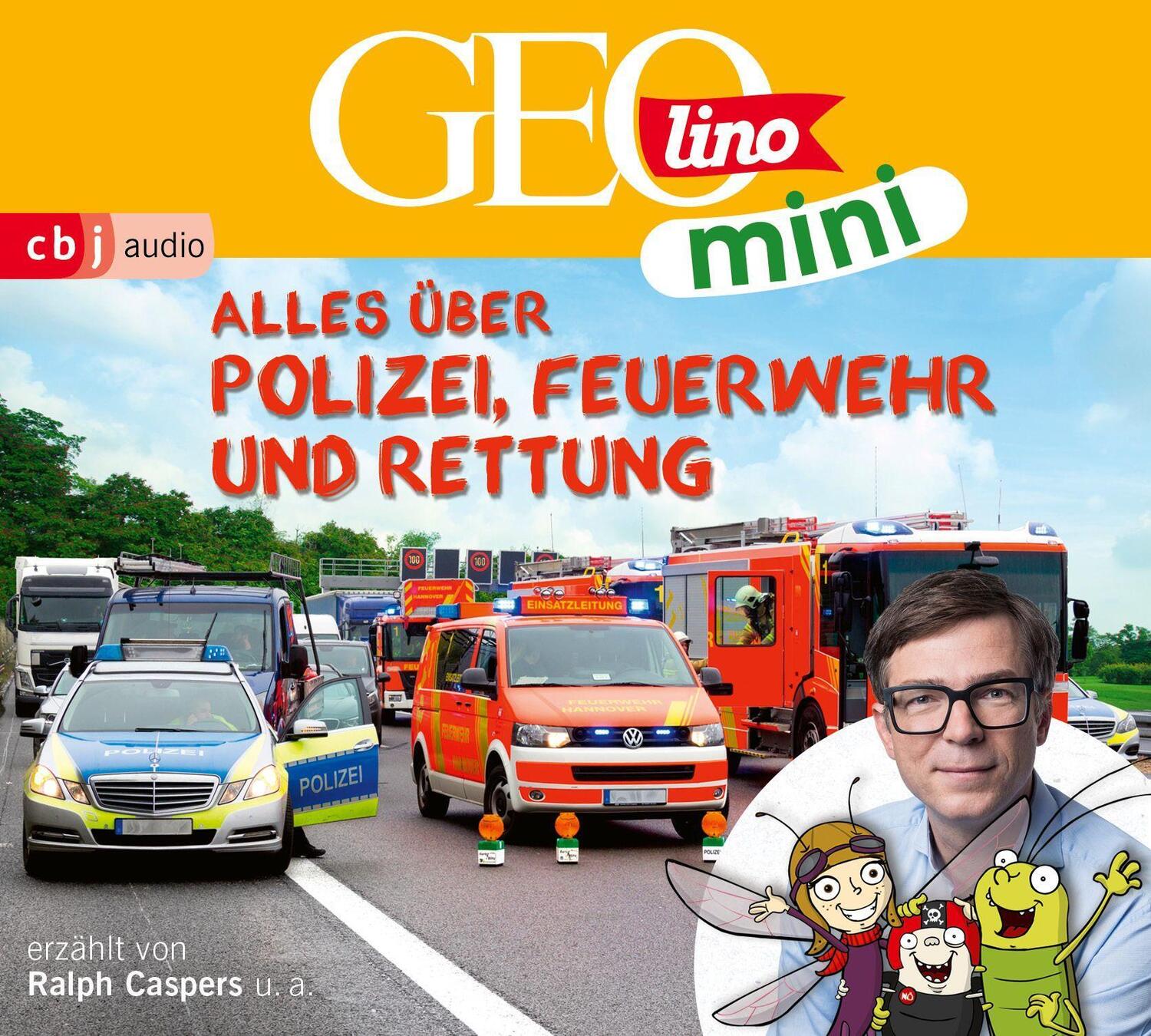 Cover: 9783837163704 | GEOLINO MINI: Alles über Polizei, Feuerwehr und Rettung | Dax (u. a.)