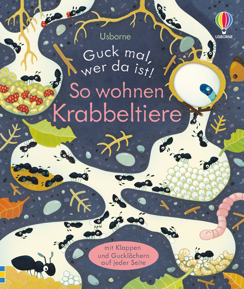 Cover: 9781789416558 | Guck mal, wer da ist! So wohnen Krabbeltiere | Anna Milbourne | Buch