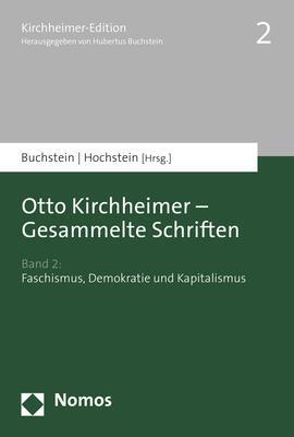 Cover: 9783848747320 | Otto Kirchheimer - Gesammelte Schriften | Hubertus Buchstein (u. a.)