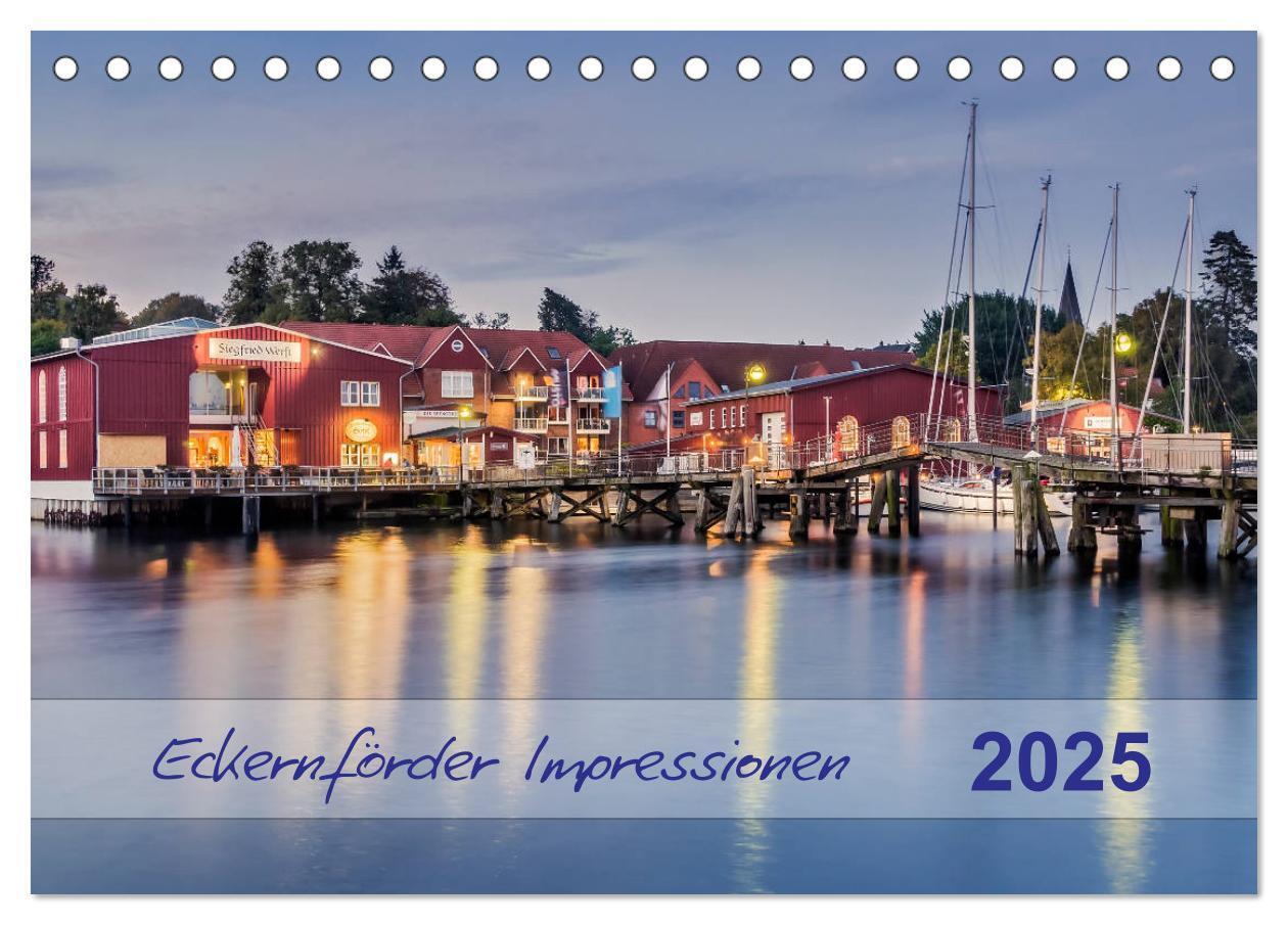 Cover: 9783435325979 | Eckernförder Impressionen (Tischkalender 2025 DIN A5 quer),...