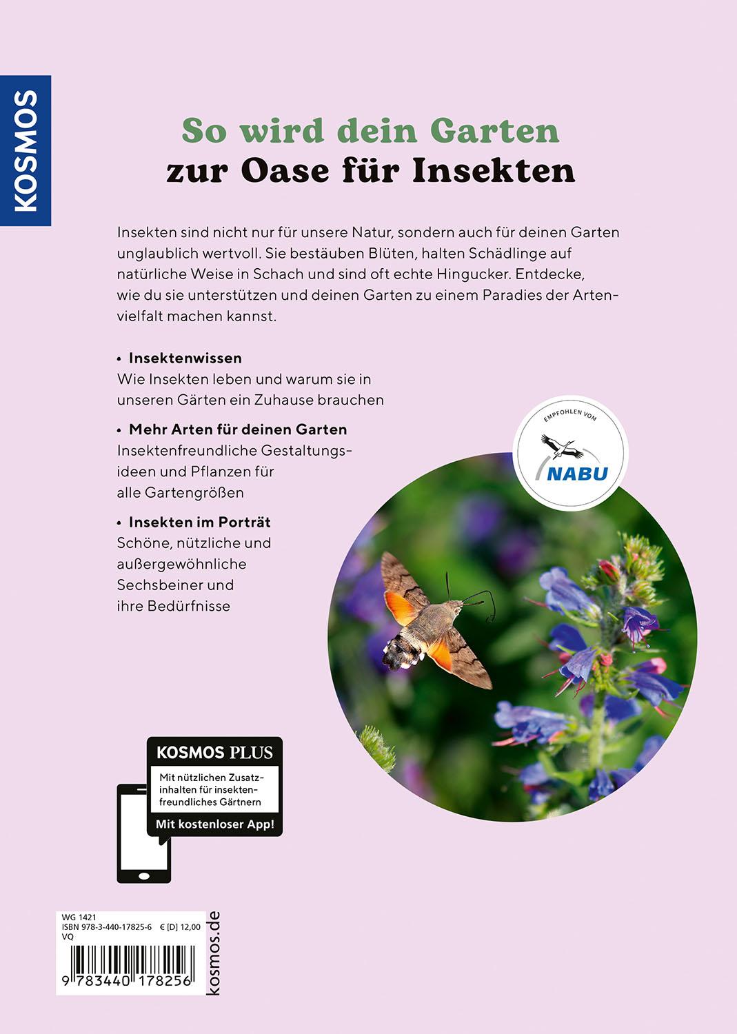 Rückseite: 9783440178256 | Mein Insektenparadies | Mareike Fedders | Taschenbuch | 96 S. | 2025