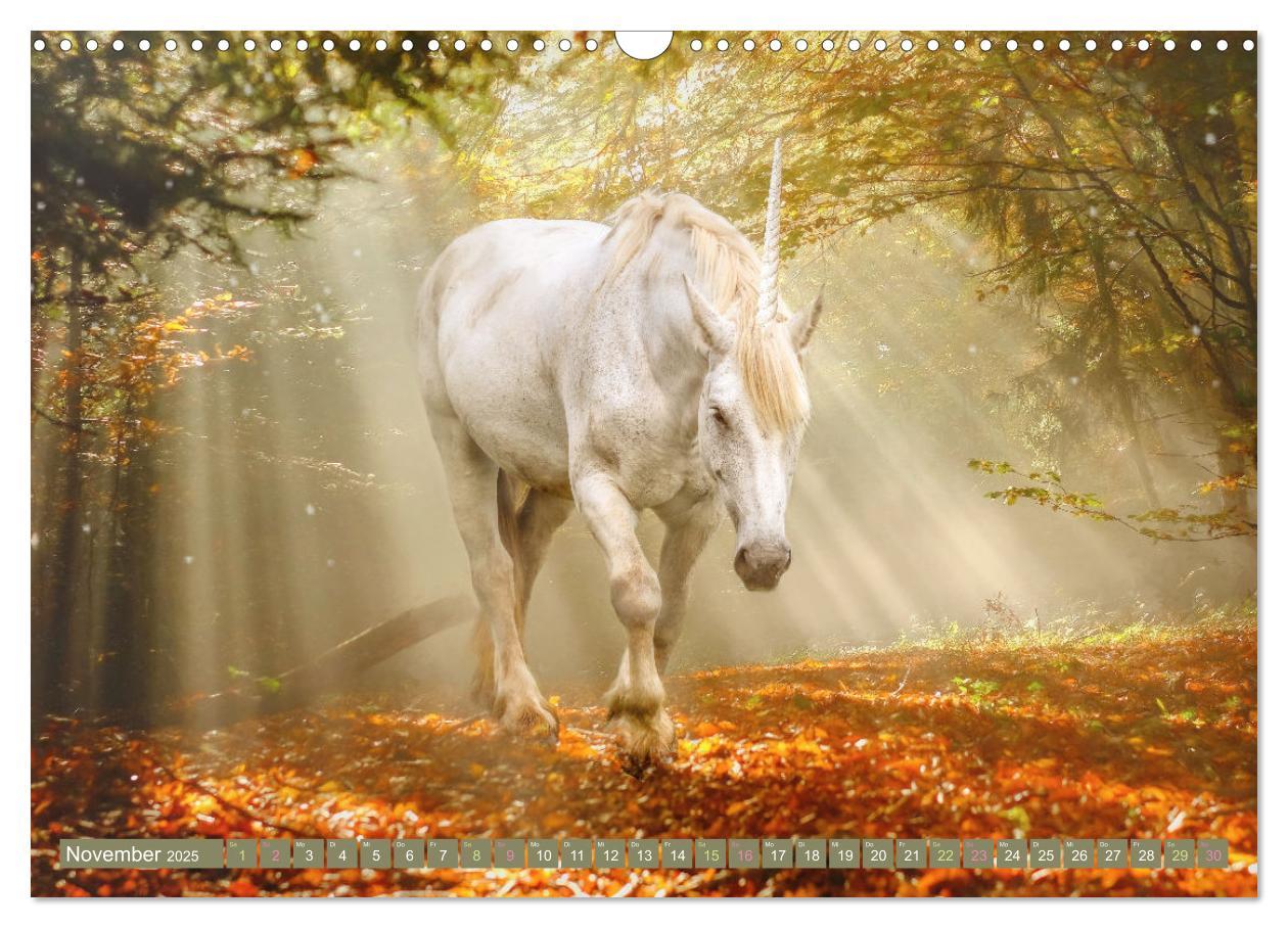 Bild: 9783383960000 | Einhorn Zauber - anmutige Einhornbilder (Wandkalender 2025 DIN A3...