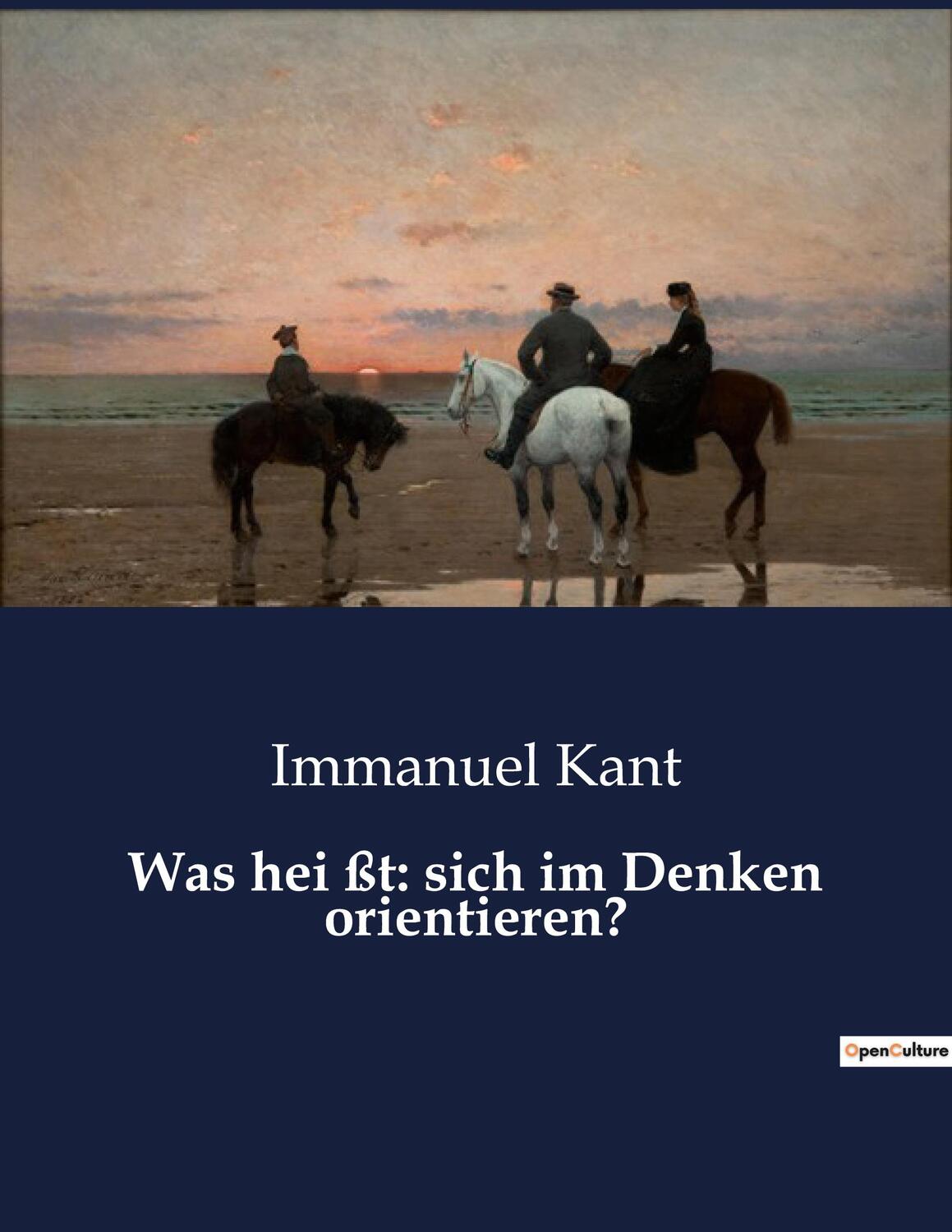 Cover: 9791041938865 | Was hei ßt: sich im Denken orientieren? | Immanuel Kant | Taschenbuch
