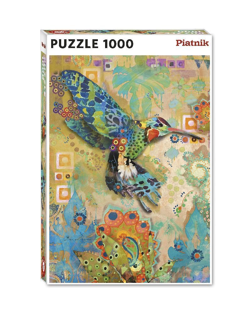 Cover: 9001890570841 | Humming Bird- Kolibri | Puzzel mit 1000 Teilen, Größe 68 x 48 cm