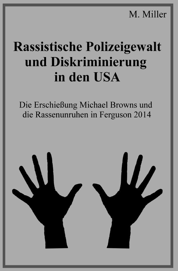 Cover: 9783737567626 | Rassistische Polizeigewalt und Diskriminierung in den USA | Miller