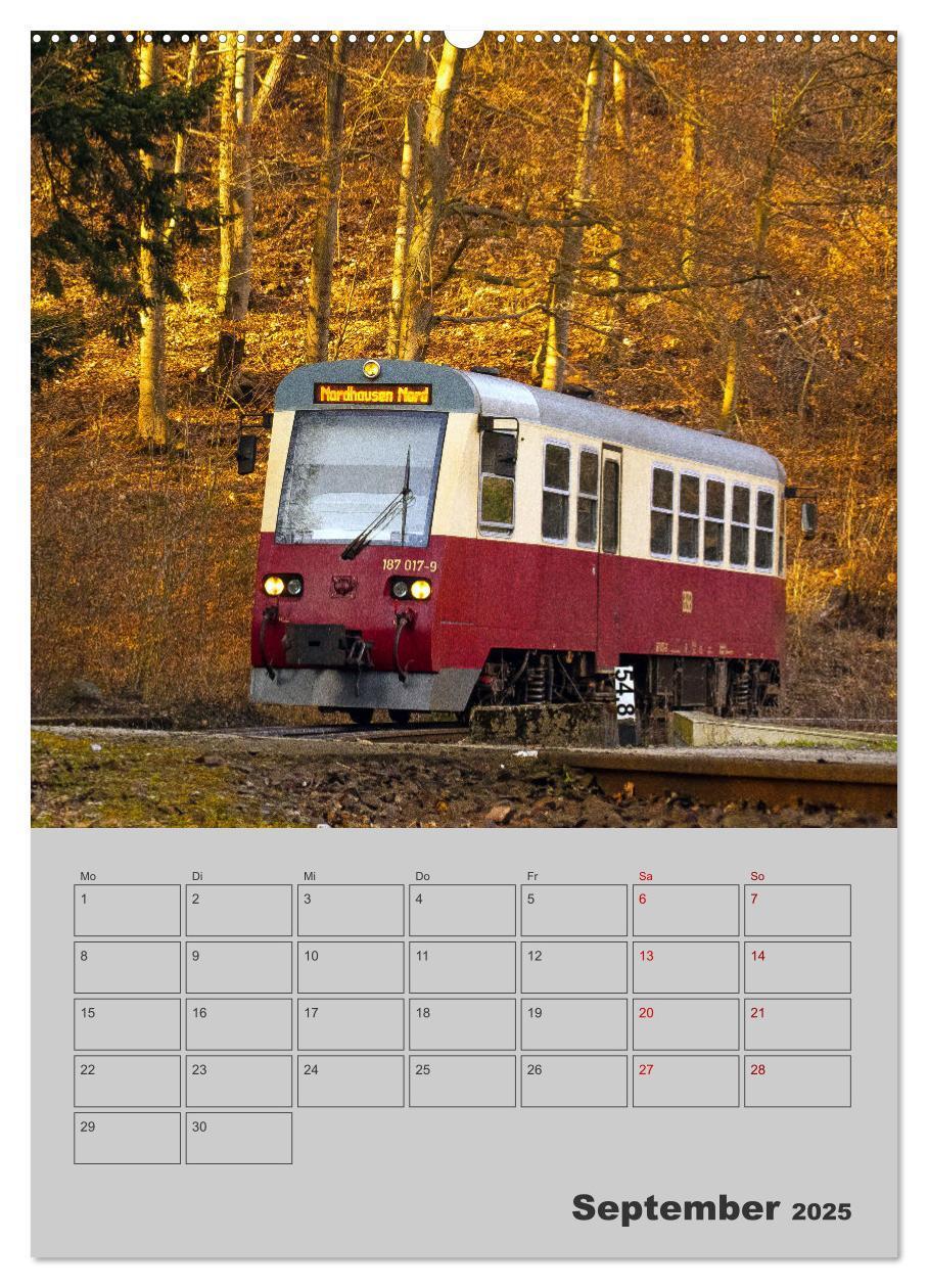 Bild: 9783383821301 | Brockenbahn - Terminplaner (hochwertiger Premium Wandkalender 2025...