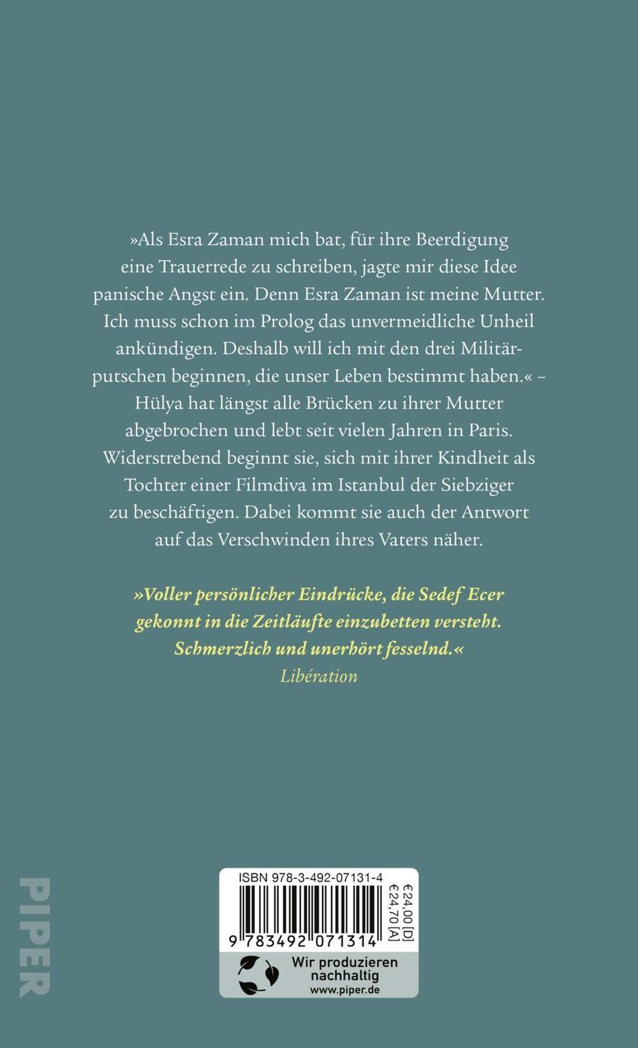 Rückseite: 9783492071314 | All die Frauen, die du warst | Roman Ein türkischer Familienroman