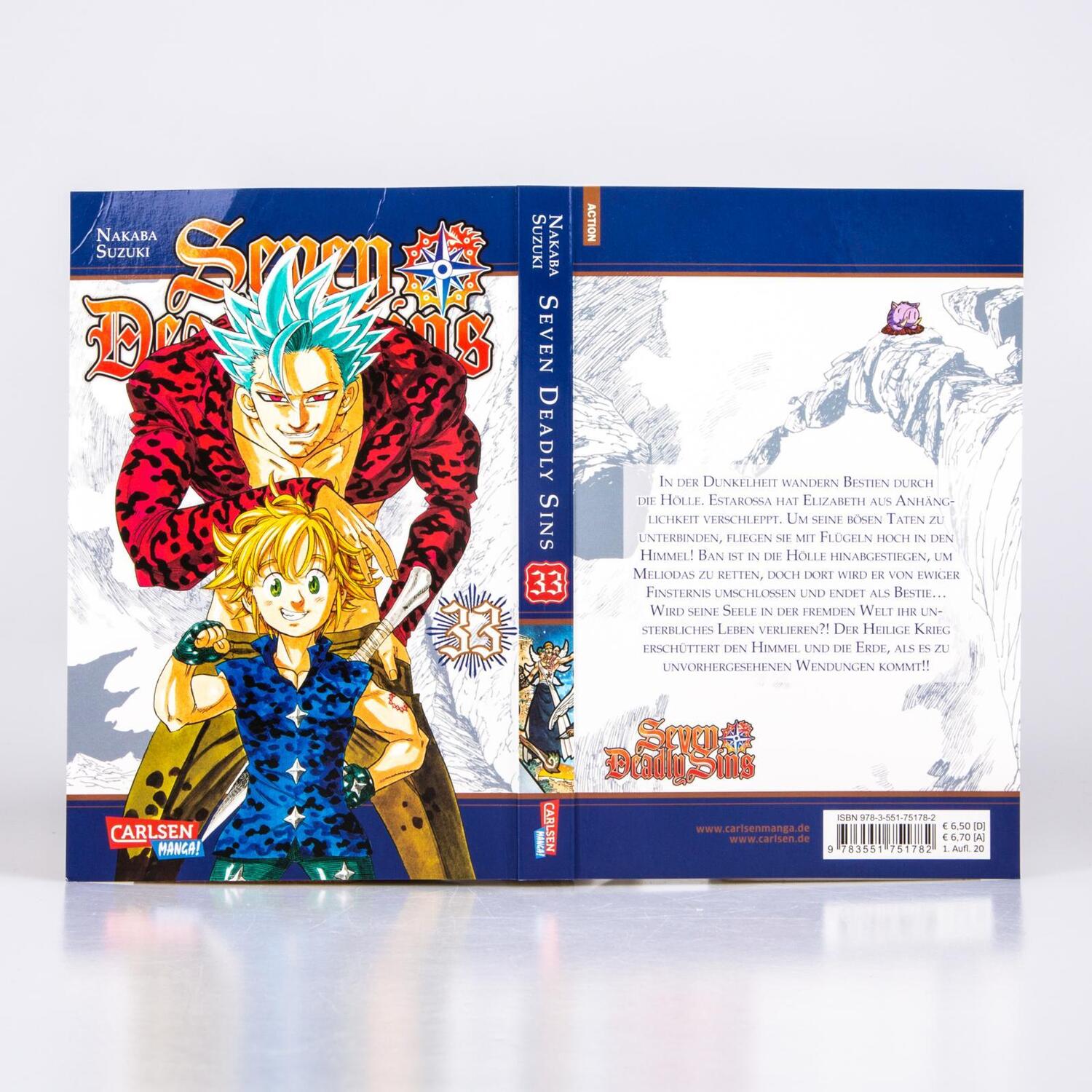 Bild: 9783551751782 | Seven Deadly Sins 33 | Mittelalterliche Fantasy-Action mit Witz | Buch