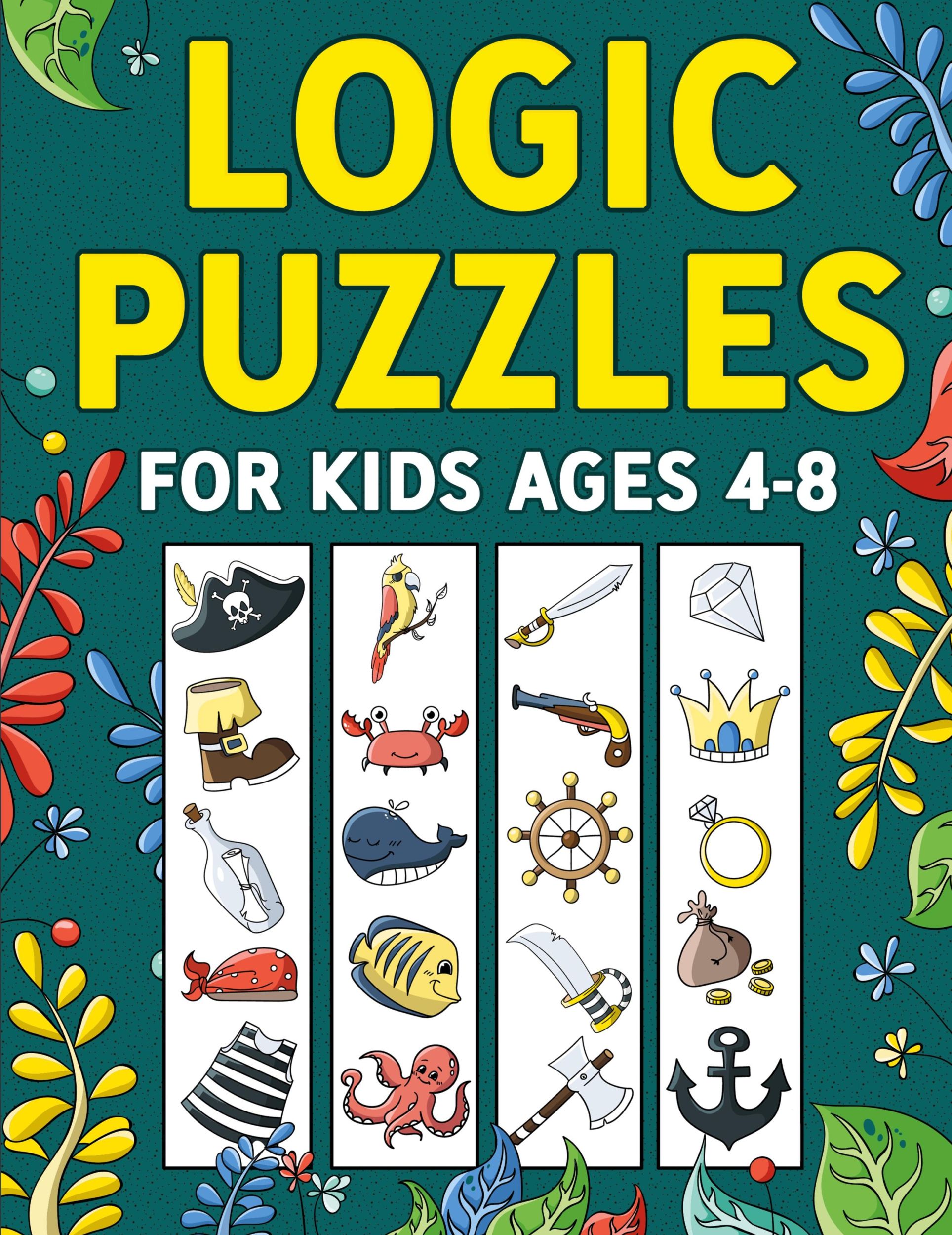 Cover: 9781951806330 | Logic Puzzles for Kids Ages 4-8 | Activity Wizo | Taschenbuch | 2020